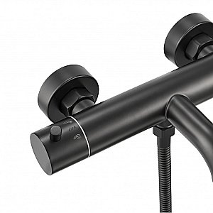 Смеситель для душа Milacio Ultra MCU.350.MB черный купить в интернет-магазине сантехники Sanbest