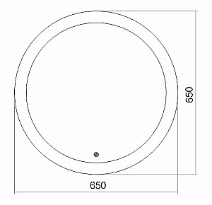 Зеркало Azario Перла 65 ФР-1534 в ванную от интернет-магазине сантехники Sanbest