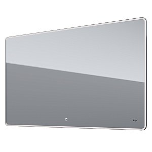 Зеркало c LED-подсветкой Dreja POINT 120x70 белый в ванную от интернет-магазине сантехники Sanbest