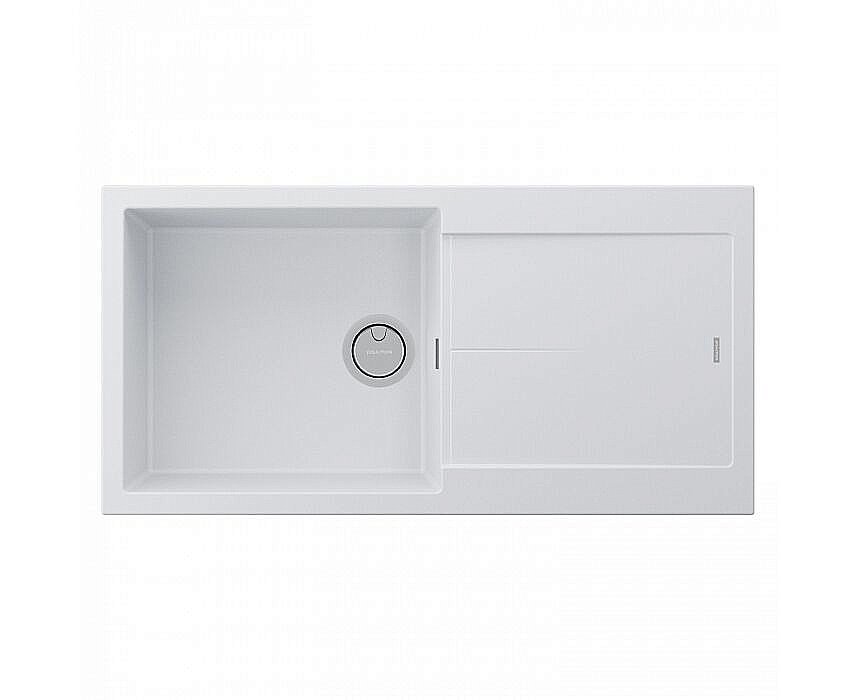 Кухонная мойка Paulmark Extensio 99 PM989950-WH белая матовая купить в интернет-магазине сантехники Sanbest