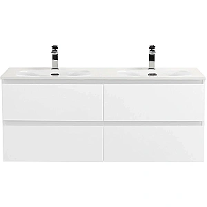 Тумба с раковиной BelBagno 120 KRAFT-1200-4C-SO-BO+BB-8099-120-2 Bianco Opaco для ванной в интернет-магазине Sanbest