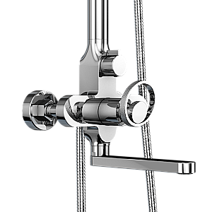 Душевая система Elghansa SATURN XQ 2309922-2T хром купить в интернет-магазине сантехники Sanbest