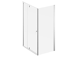 Душевой уголок Ravak Nexty NDOP2-120+NPSS+NPSS 120х90 стекло прозрачное/профиль белый матовый купить в интернет-магазине Sanbest