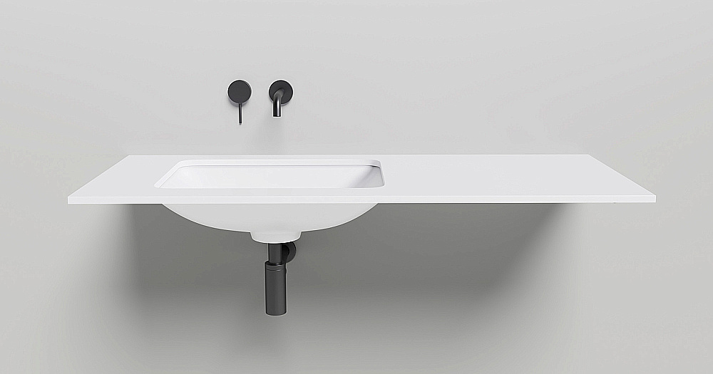 Раковина Salini MAREA 06 S-Sense 1802106G 55 белая купить в интернет-магазине Sanbest