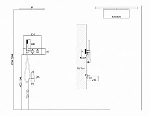 Душевая система ABBER Daheim AF8254W белая матовая купить в интернет-магазине сантехники Sanbest