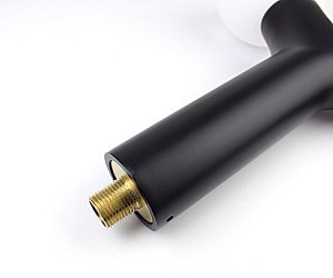 Верхний душ Bronze de Luxe LIBERTY 501B-L черный матовый купить в интернет-магазине сантехники Sanbest