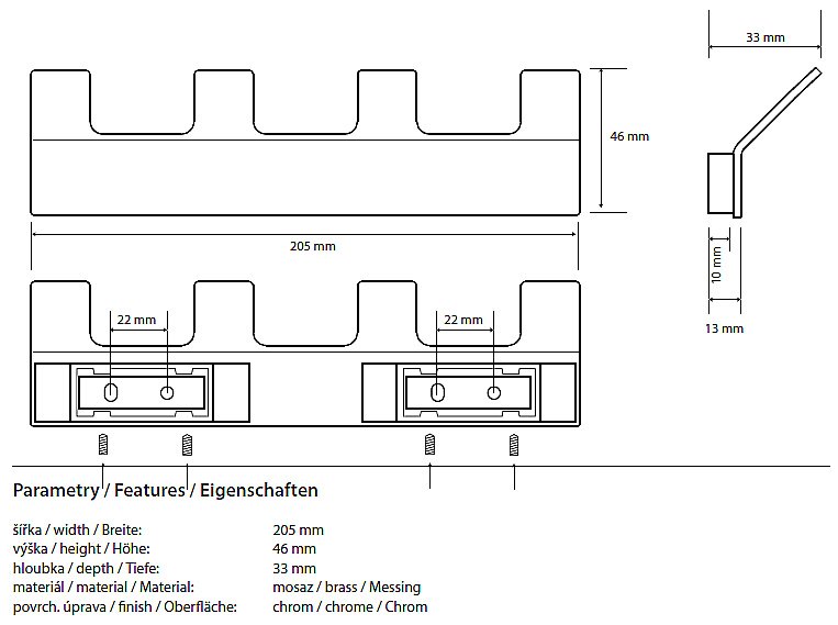 Крючок Bemeta Solo 139105212 купить в интернет-магазине сантехники Sanbest