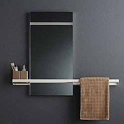 Релинг для зеркала и аксессуаров Bertocci Fly 96см Белый купить в интернет-магазине сантехники Sanbest