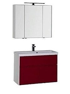 Тумба с раковиной Aquanet Латина 90 для ванной в интернет-магазине Sanbest