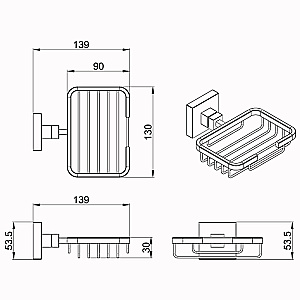 Инсталляция для унитаза Azario AZ-8010-1000 купить в интернет-магазине сантехники Sanbest