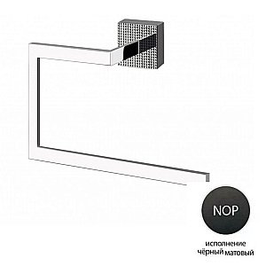 Держатель для туалетной бумаги Cezares PRIZMA-RN-NOP черный матовый купить в интернет-магазине сантехники Sanbest