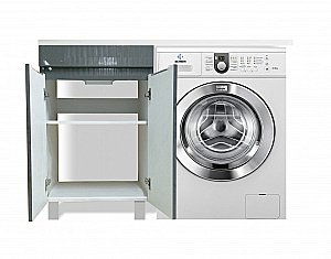 Тумба с раковиной Эстет Barcelona Luxe 120 любой цвет тумбы и раковины под заказ для ванной в интернет-магазине Sanbest