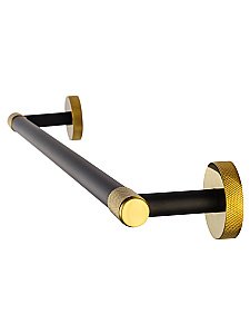 Полотенцедержатель WONZON & WOGHAND MAJESTIC WW-9212 черный/золото купить в интернет-магазине сантехники Sanbest