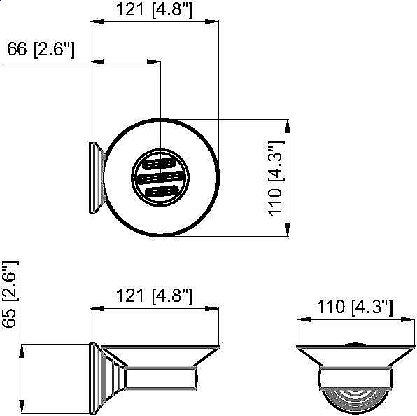 Мыльница Savoy SV1 CHR хром купить в интернет-магазине сантехники Sanbest