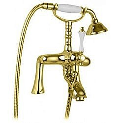 Смеситель для ванны Cezares MARGOT-PBV-03/24-Bi золото купить в интернет-магазине сантехники Sanbest