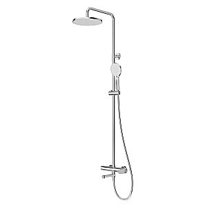 Душевая система Cezares STYLUS-CVD-01 хром купить в интернет-магазине сантехники Sanbest