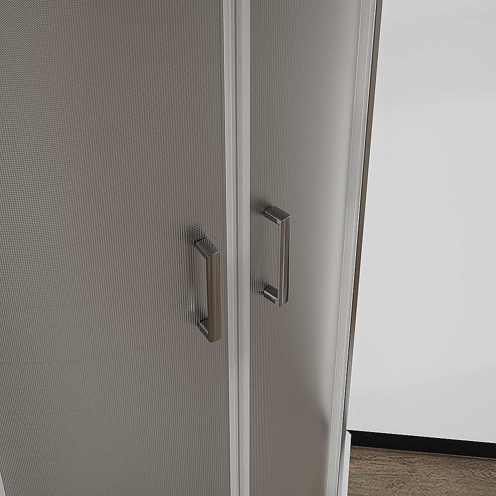 Душевой уголок Vincea City VSQ-5CT800MT 80x80 стекло текстурное/профиль хром купить в интернет-магазине Sanbest