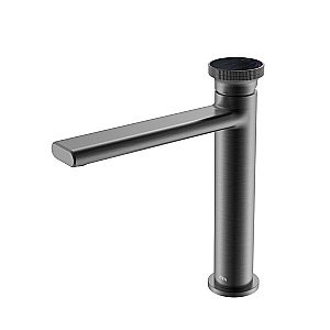Смеситель для раковины Black&white Gravity GF-7307-GM оружейная сталь матовая купить в интернет-магазине сантехники Sanbest