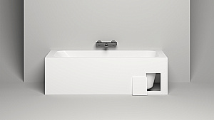 Ванна Salini ORLANDA S-sense KIT 102117M 170x75 белая купить в интернет-магазине Sanbest