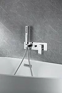 Смеситель для ванны Allen Brau Infinity 5.21007-00 хром купить в интернет-магазине сантехники Sanbest