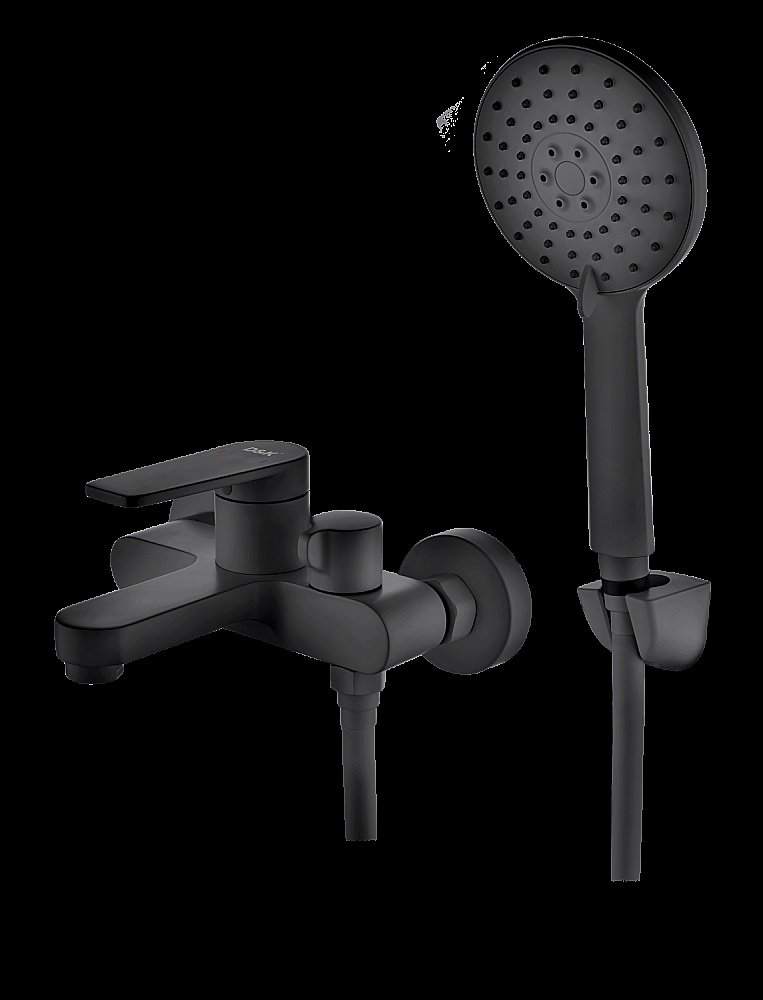 Смеситель для ванны D&K Bayern.Furth DA1523205 черный матовый купить в интернет-магазине сантехники Sanbest