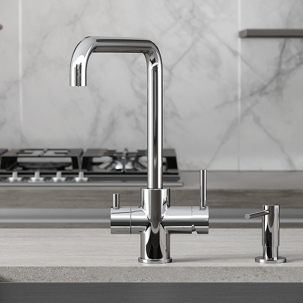 Смеситель для кухни Sancos Vela SC4013CH хром купить в интернет-магазине сантехники Sanbest