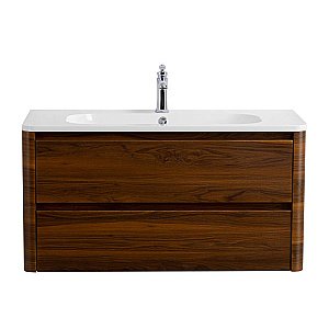 Тумба с раковиной Cezares RELAX 100 дуб карамельный для ванной в интернет-магазине Sanbest