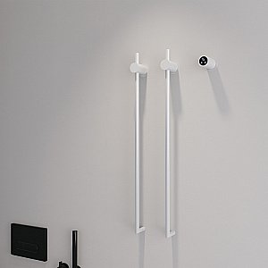 Полотенцесушитель электрический ABBER Charme AH4002MW белый матовый купить в интернет-магазине сантехники Sanbest