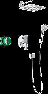 Душевая система Hansgrohe Crometta E 27957000 хром купить в интернет-магазине сантехники Sanbest