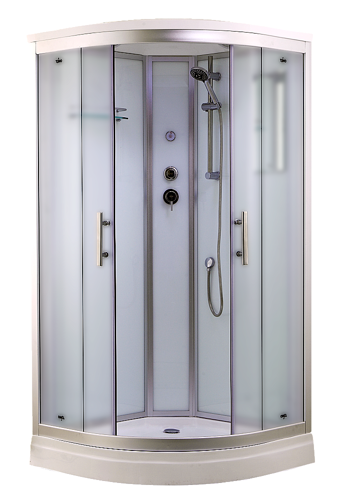 Душевая кабина Timo Standart Т-6601 Silver Fabric 100х100 купить в интернет-магазине Sanbest
