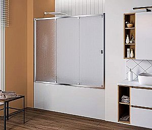 Шторка для ванны Good Door SCREEN WTW-150-G-CH купить в интернет-магазине Sanbest
