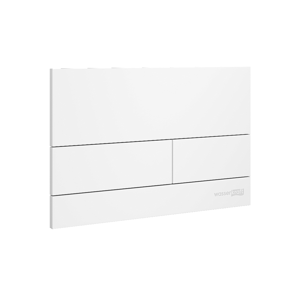 Кнопка для инсталяции WasserKraft WM04 белая матовая купить в интернет-магазине сантехники Sanbest