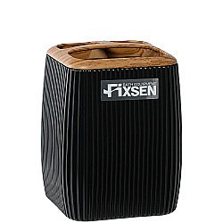 Стакан Fixsen Black Wood FX-401-3 черный купить в интернет-магазине сантехники Sanbest