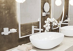 Мыльница Hansgrohe AddStoris 41746700 белый матовый купить в интернет-магазине сантехники Sanbest