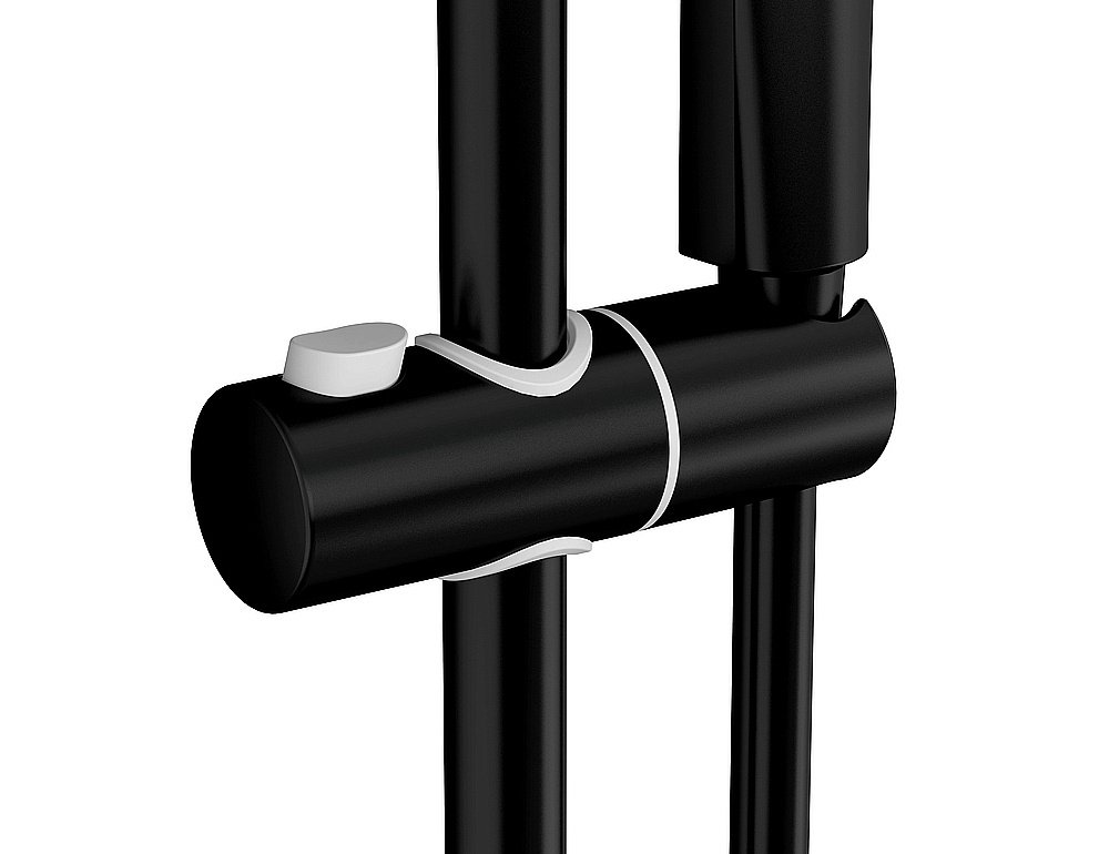 Душевой гарнитур Cersanit NENO 63696 черный матовый купить в интернет-магазине сантехники Sanbest