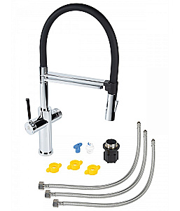 Смеситель для кухни Agger Elegant A3252500 хром глянцевый купить в интернет-магазине сантехники Sanbest