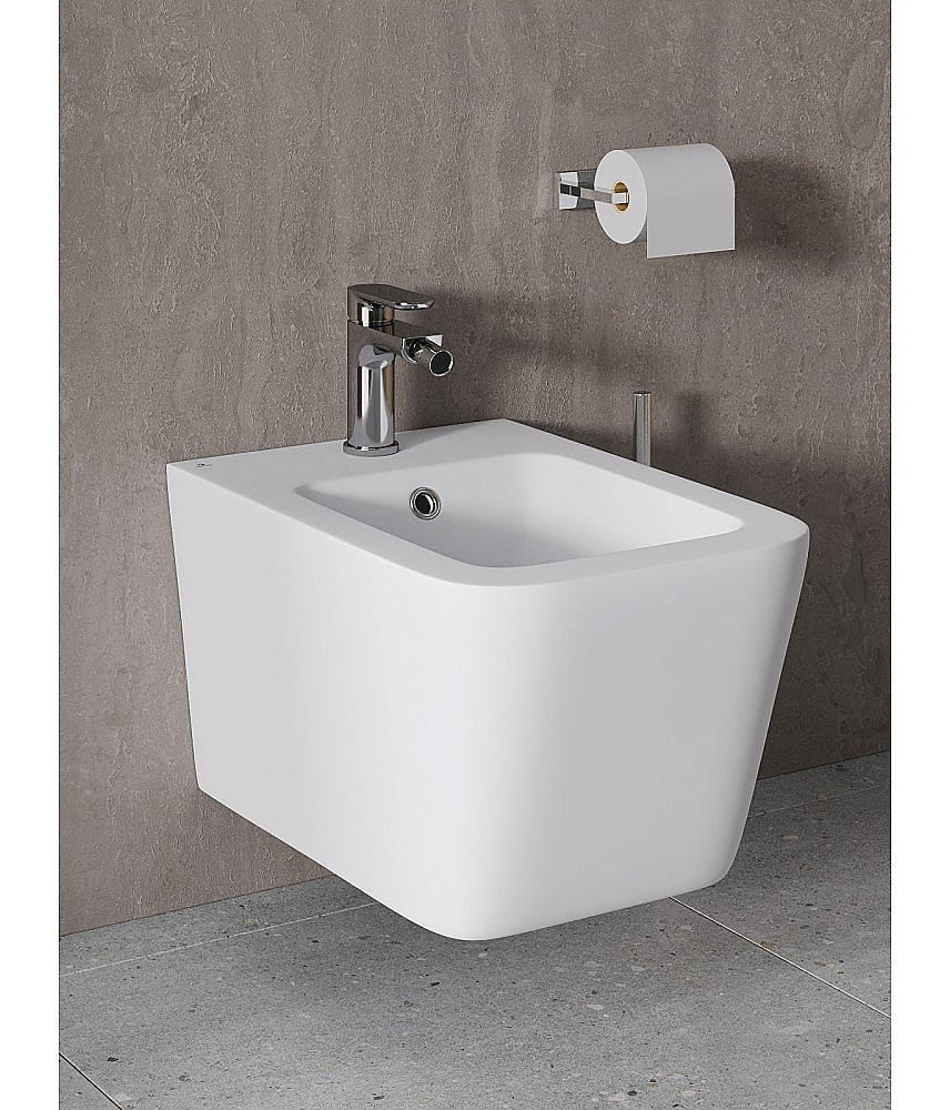 Биде подвесное Agger ATI04310 белое купить в интернет-магазине Sanbest