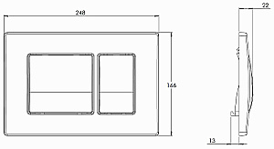 Инсталляция для унитаза Azario AZ-8010-1000 купить в интернет-магазине сантехники Sanbest