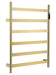 Полотенцесушитель электрический WONZON & WOGHAND ESSEN, Брашированное золото (WW-A405-BG) купить в интернет-магазине сантехники Sanbest