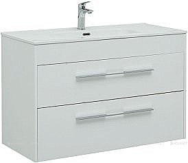 Тумба под раковину Aquanet Августа 277509 100 белый купить в интернет-магазине сантехники Sanbest