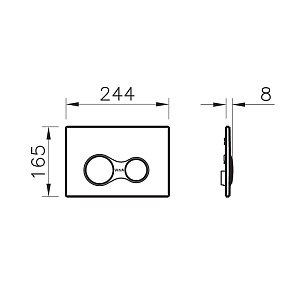 Унитаз подвесной Vitra Sento 9830B003-7207 безободковый, c инсталляцией, с крышкой микролифт купить в интернет-магазине Sanbest