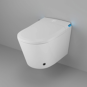 Унитаз подвесной Grossman Smart GR-5702 белый глянцевый, с крышкой микролифт купить в интернет-магазине Sanbest