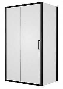 Душевой уголок Bravat BLACKLINE BS120.3101B 80х120 стекло прозрачное/профиль черный купить в интернет-магазине Sanbest