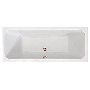 Ванна акриловая Радомир Патрисия 1-01-4-0-1-330К 175х75 белая, слив бронза купить в интернет-магазине Sanbest