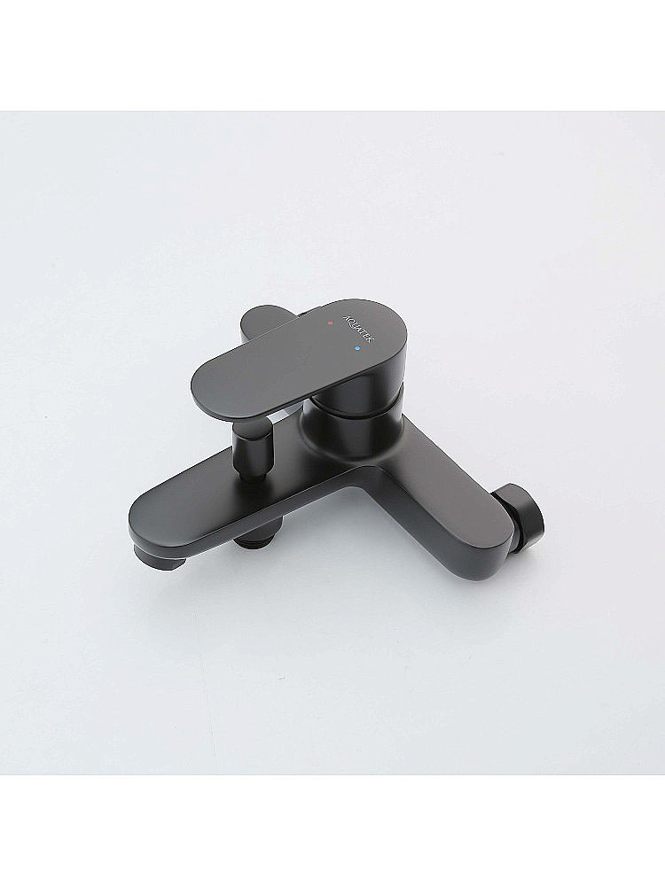 Cмеситель для ванны Aquatek Ника AQ1840MB черный матовый купить в интернет-магазине сантехники Sanbest