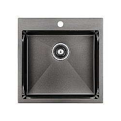 Мойка кухонная Paulmark Kroner PM215151-GM купить в интернет-магазине сантехники Sanbest