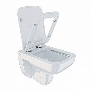 Унитаз подвесной IDDIS Vibe VIBRDSEi25 безободковый, с крышкой микролифт купить в интернет-магазине Sanbest