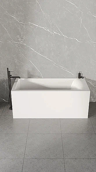 Ванна Salini CASCATA KIT S-sense 104813M 170x70 белая купить в интернет-магазине Sanbest