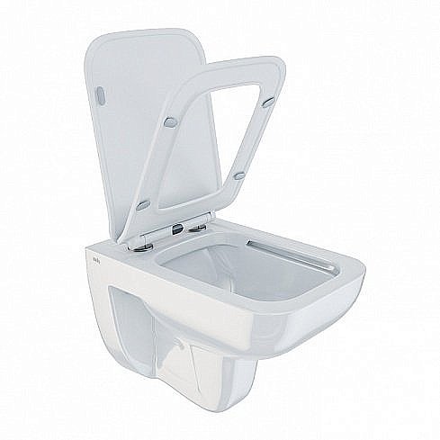 Унитаз подвесной IDDIS Vibe VIBRDSEi25 безободковый, с крышкой микролифт купить в интернет-магазине Sanbest