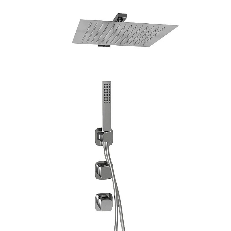 Душевая система WasserKRAFT Naab 8600 SET2837 хром купить в интернет-магазине сантехники Sanbest